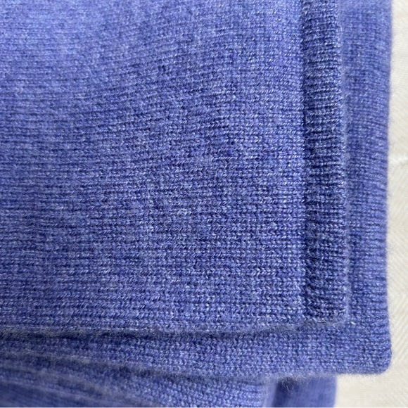 Alashan Lavender Cashmere Poncho Sweater Draped Dress Topper Shawl pashmina wrap - Picture 9 of 11